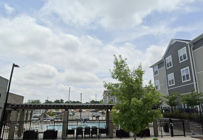 An apartment complex in Raleigh