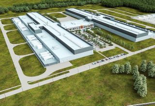 Facebook data center in Huntsville, AL