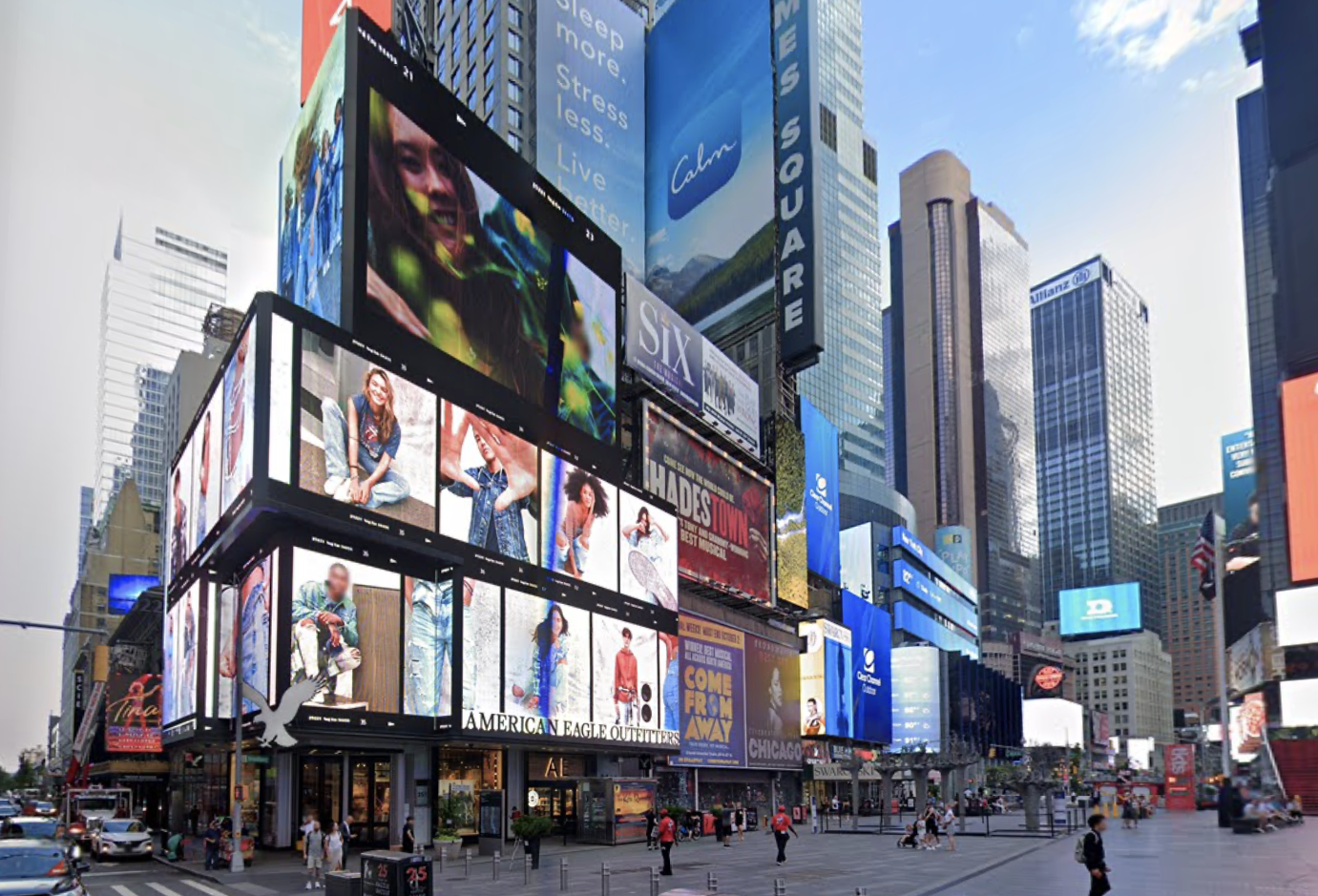 1535 Broadway, where Vornado Realty Trust scored a $451M refi this week.