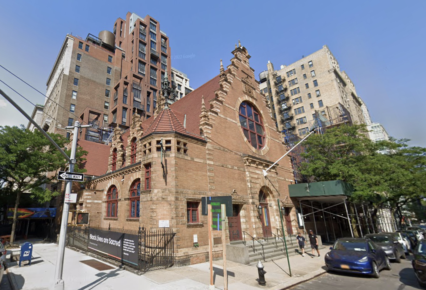 West End Collegiate Church's 245 W. 77th St. house of worship, which it will share with the Church of Jesus Christ of Latter-day Saints after the two signed a 40K SF lease agreement.
