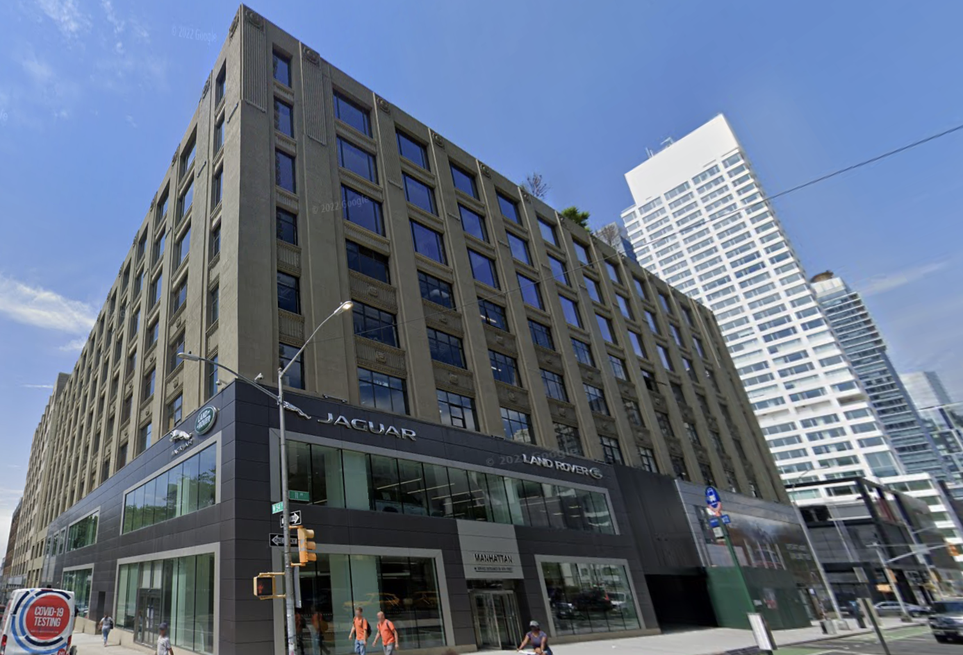 The redeveloped 787 11th Ave., which counts LeBron James and Arnold Schwarzenegger among its investors.