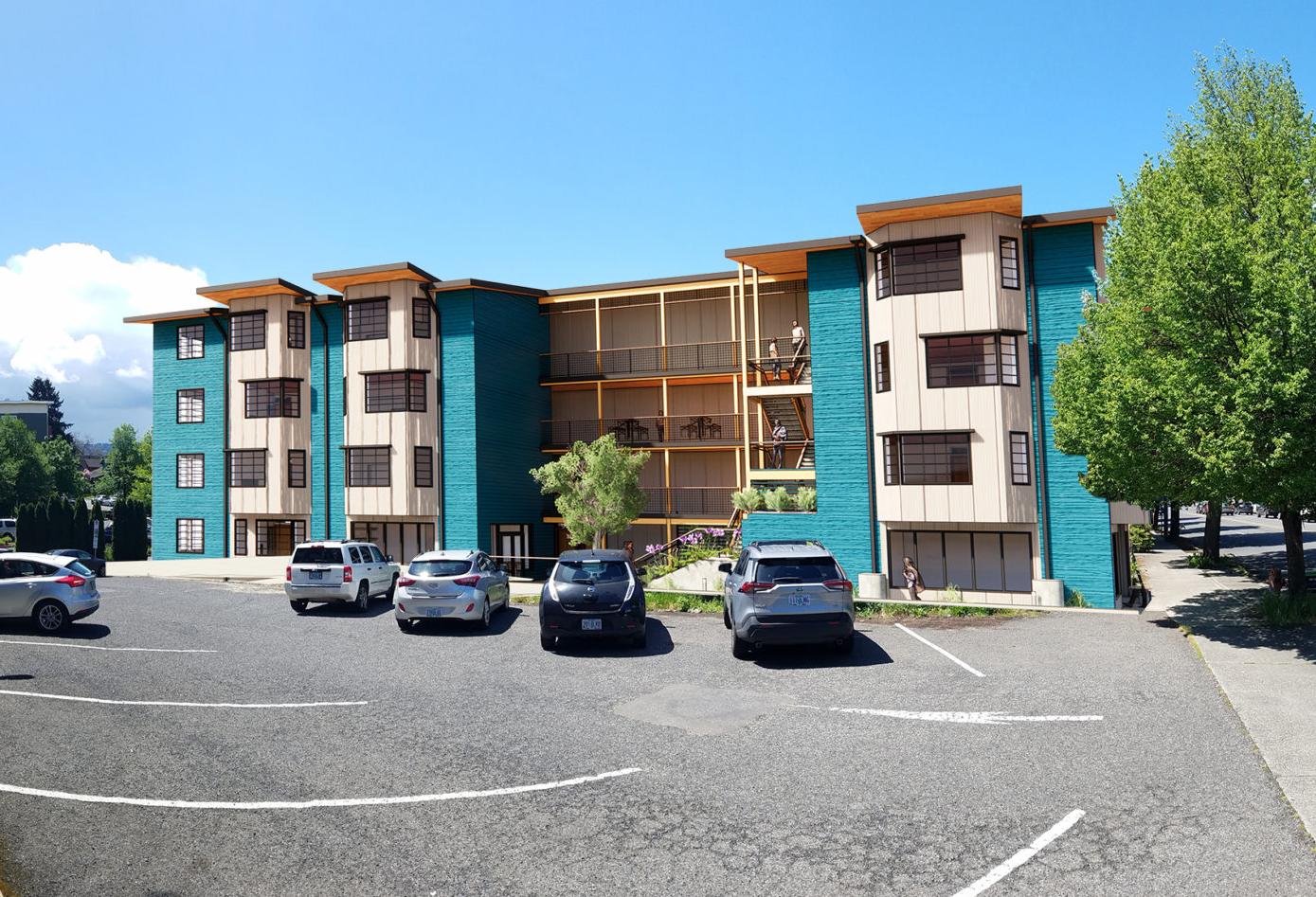 A rendering of the finished Annex.