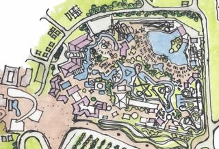 Miami Wilds Zoo Miami Concept Drawing