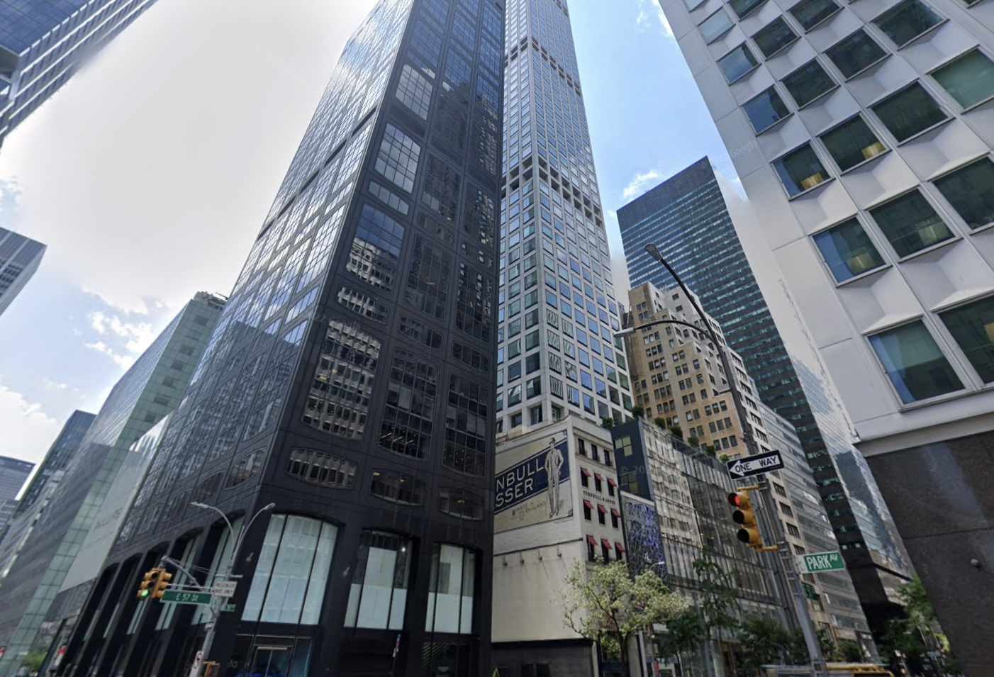 SL Green's 450 Park Ave., where hedge fund BlueCrest Capital Management signed for 22K SF this week.