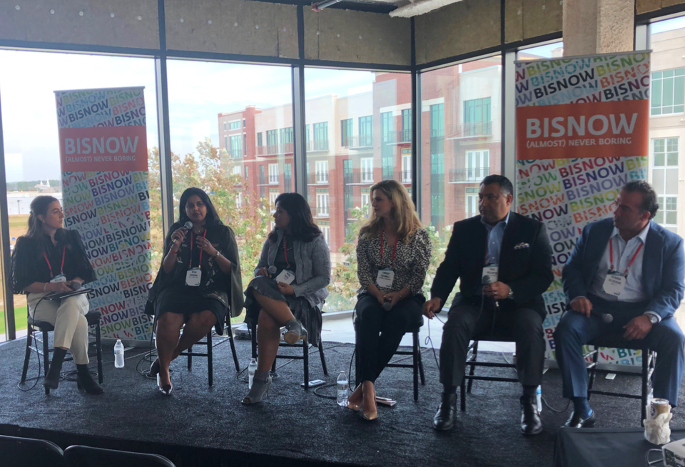 Integrate Director of Public Relations Jaclyn Anderson, Kavi Properties Director Of Assets Neha Agrawal, Launch Founder Bijal Patel, Caldwell Cos. Boardwalk Towne Lake Event Planner Lindsey Caldwell, Collaborate Founding Principal Saul Valentin, Marcel CEO Vernon Veldekens