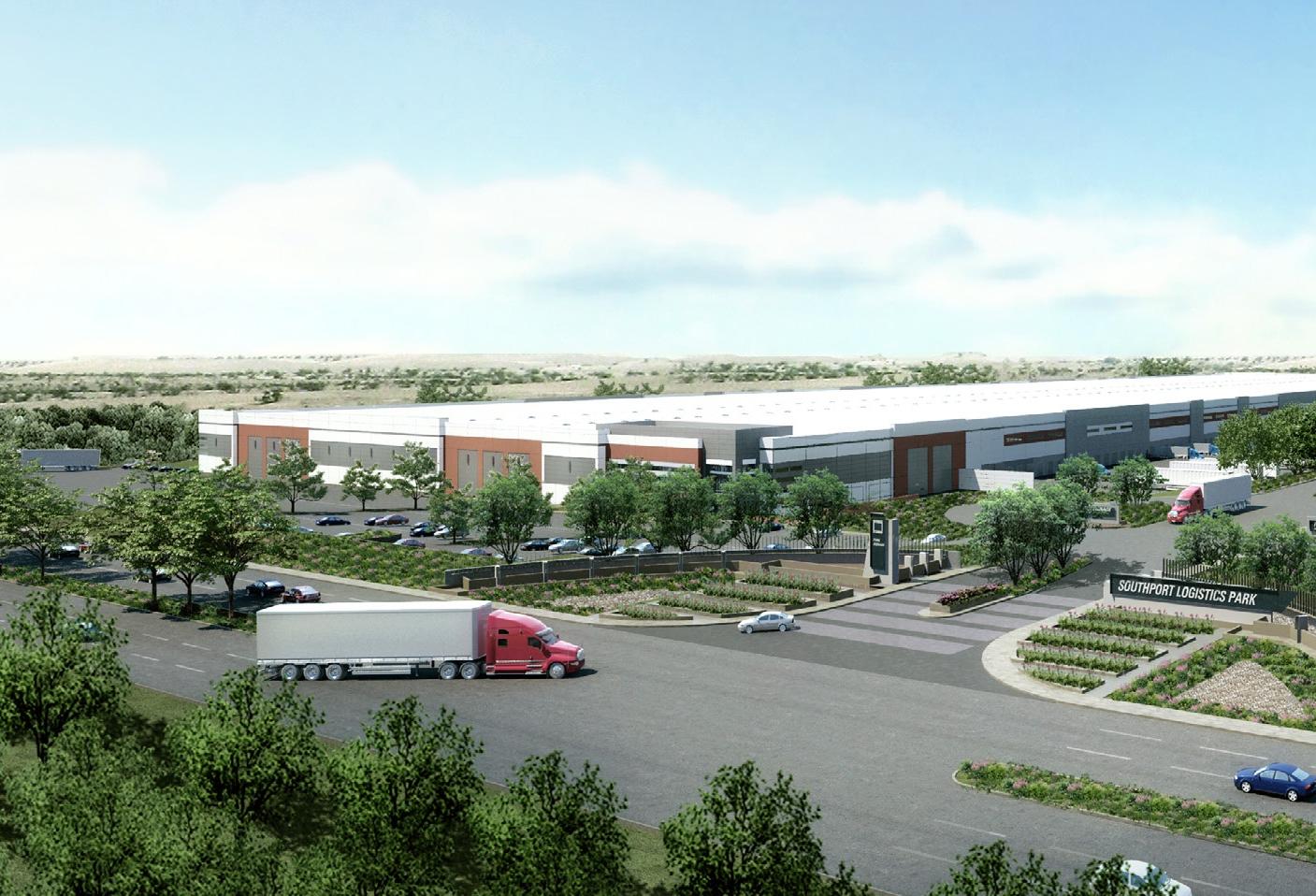 Southport Logistics Park in Wilmer, Texas. 