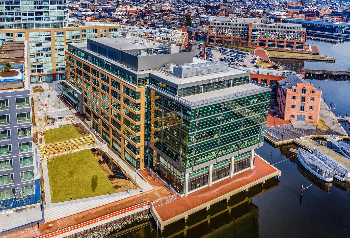Thames Street Wharf in Baltimore's Harbor Point.