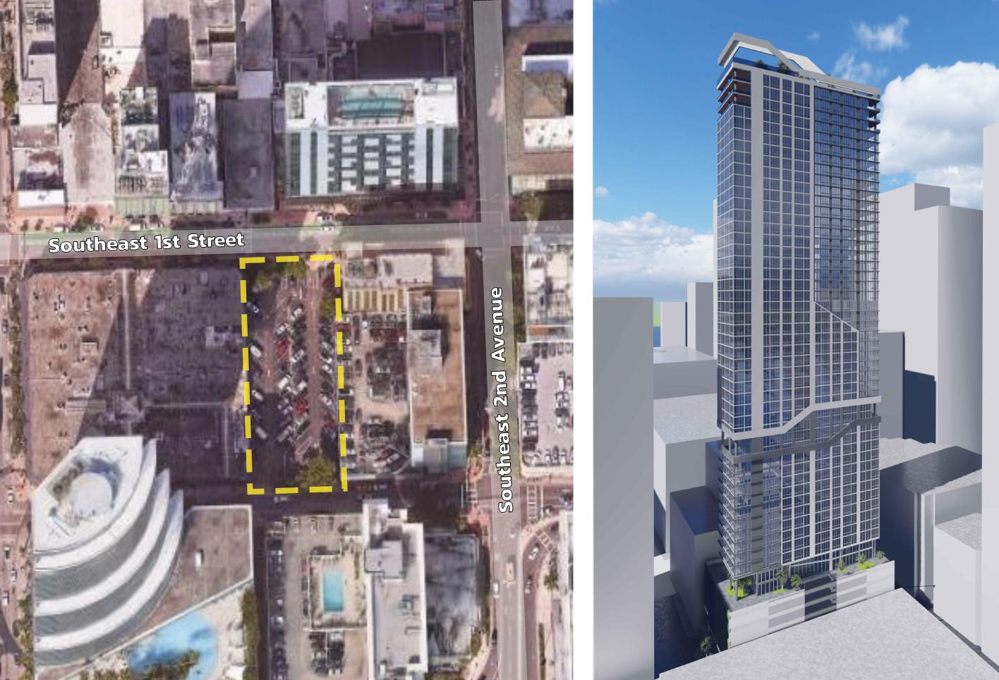 130 Southeast 1st Street Clear Residence Downtown Miami Gil Blutrich