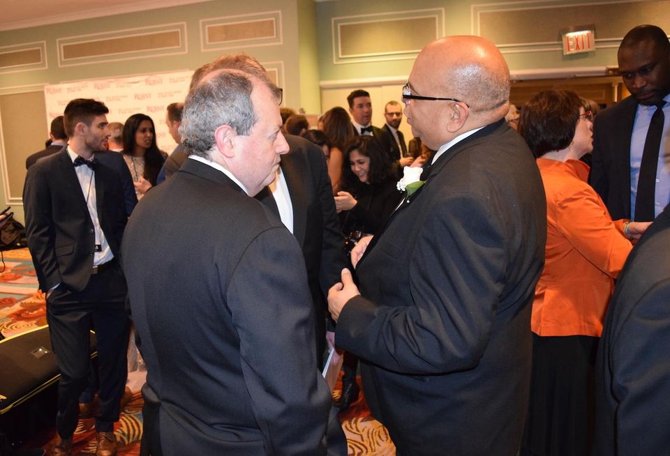 James Whelan and John Banks, the current and former president of REBNY