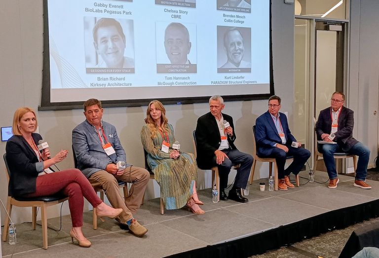 Panelists at Bisnow's DFW Life Sciences Summit