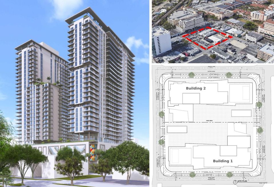 Merric Park MG Developer Baron Property Group Coconut Grove Douglas Road Metrorail Shipping Avenue
