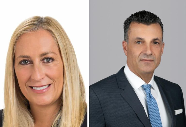 Avison Young's Florida Market Leader Lisa Jesmer and Cushman & Wakefield's Managing Principal for South Florida Joseph Caridi.