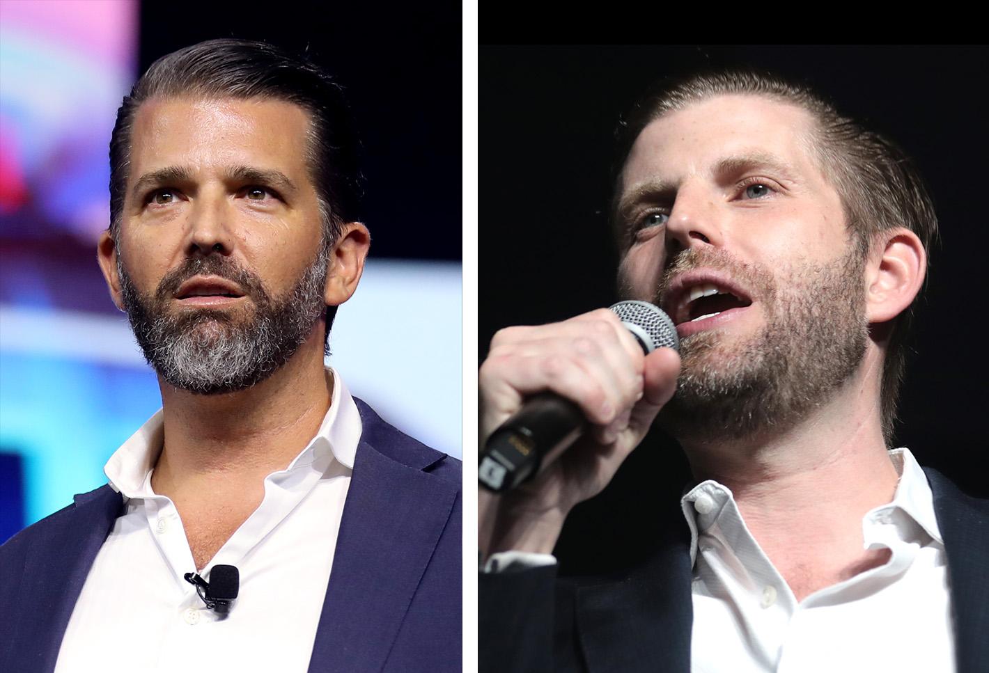 Donald Trump Jr Eric Trump