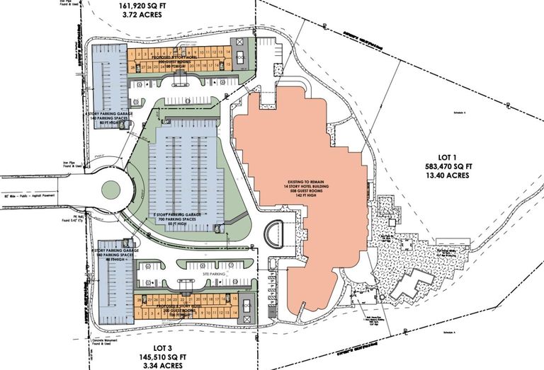 Hilton Miami Airport Blue Lagoon MCR Hotels MIA Plans