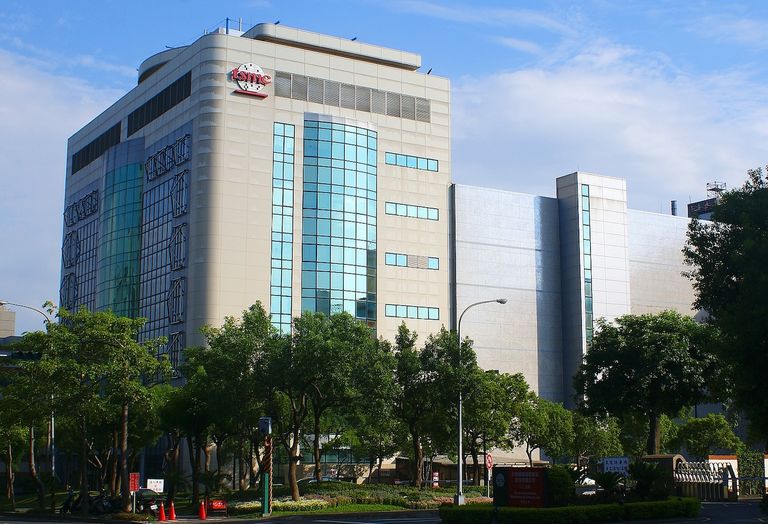 Taiwan Semiconductor Manufacturing Co.'s Fab 5 building in Taiwan.