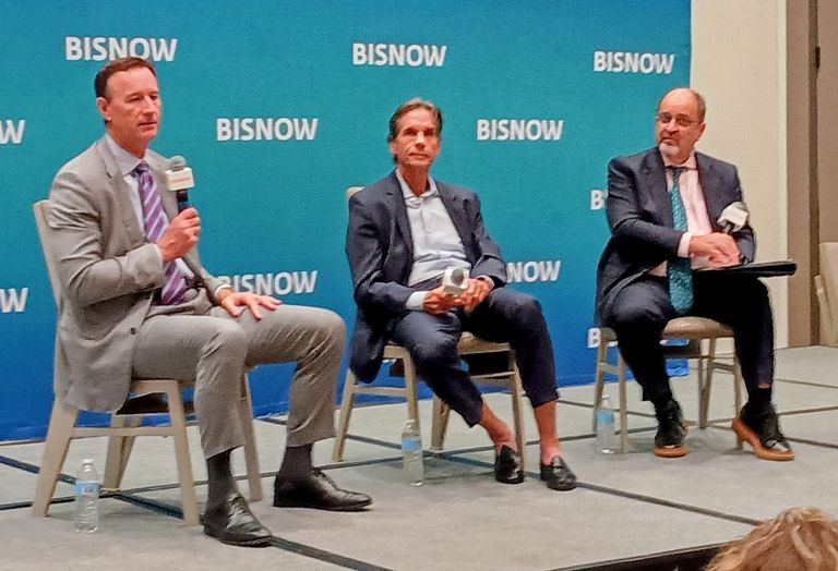 Panelists at Bisnow's Collin County State of the Market event.