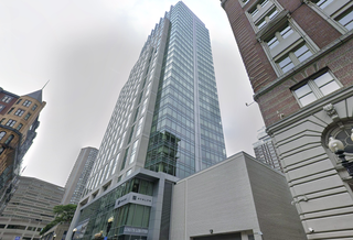 The Avalon Exeter apartment tower in Boston's Back Bay