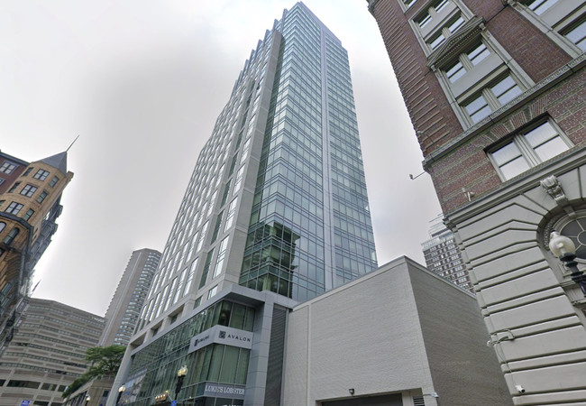 The Avalon Exeter apartment tower in Boston's Back Bay