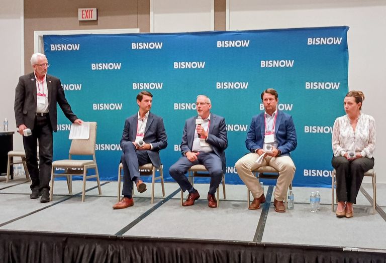 Panelists at Bisnow's Collin County State of the Market event.