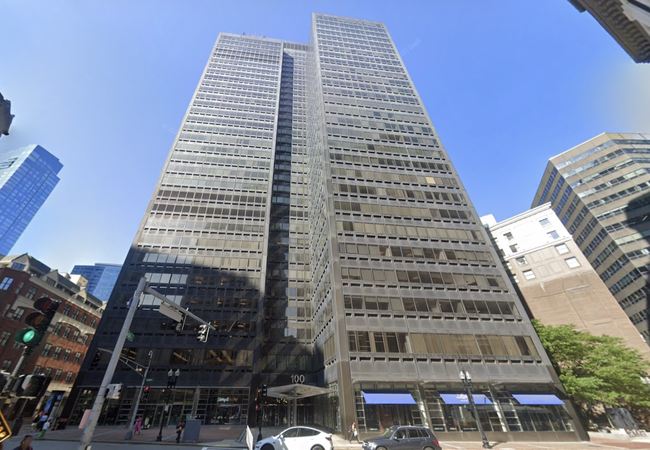 The 100 Summer St. office tower in Downtown Boston.