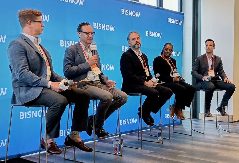 Panelists at Bisnow's Future of Southern Dallas County event.