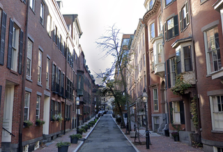 Temple Street in Boston's Beacon Hill