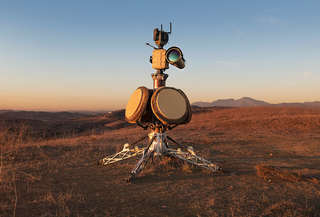 A long range sentry produced by autonomous systems and weapons manufacturer Anduril Industries.