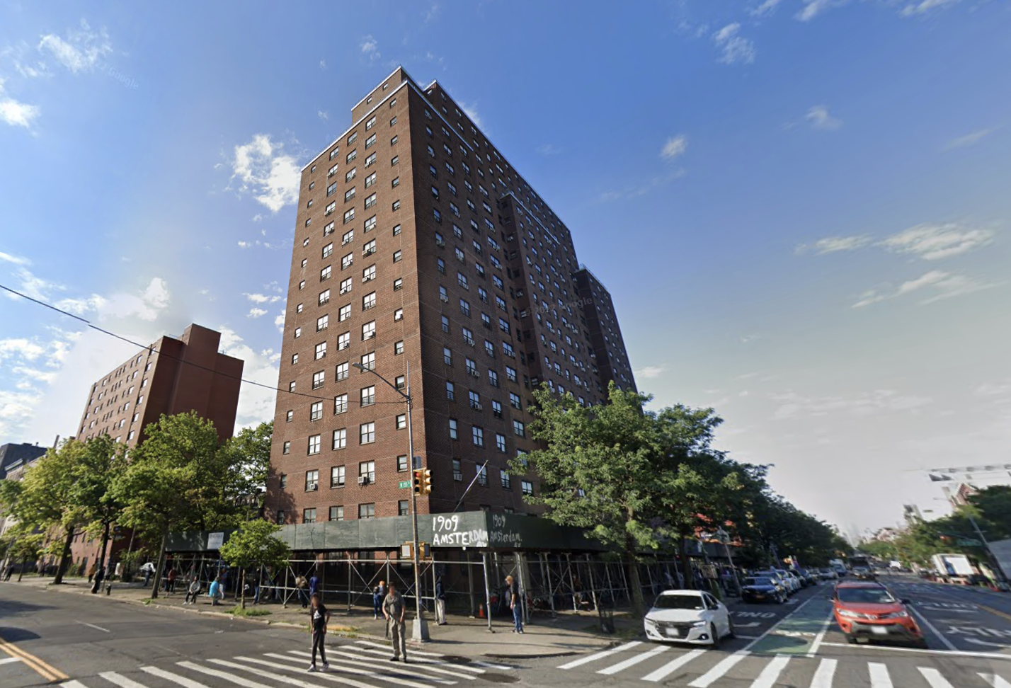 NYCHA's Audubon Houses, one of three NYCHA properties that received a loan from Freddie Mac for upgrades this week.