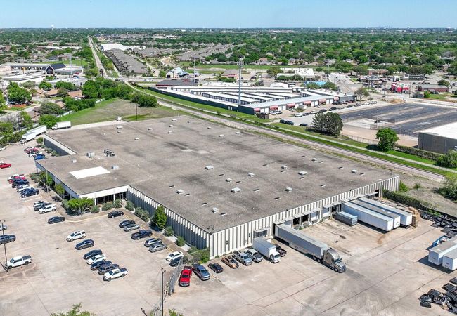 Large industrial building.