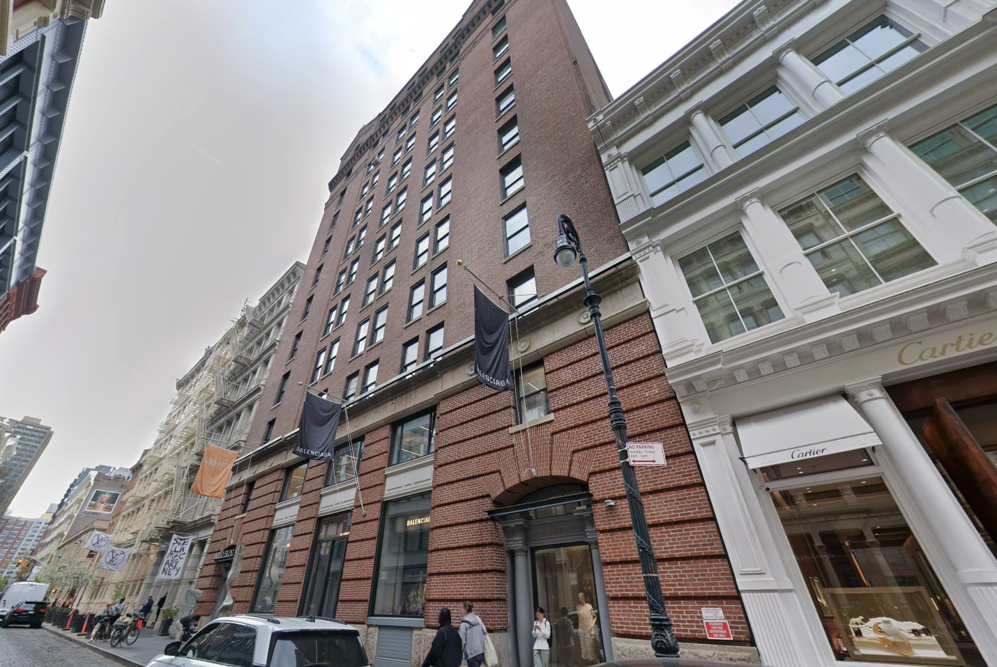 110 Greene St. in SoHo, which has a Balenciaga store on its ground floor.
