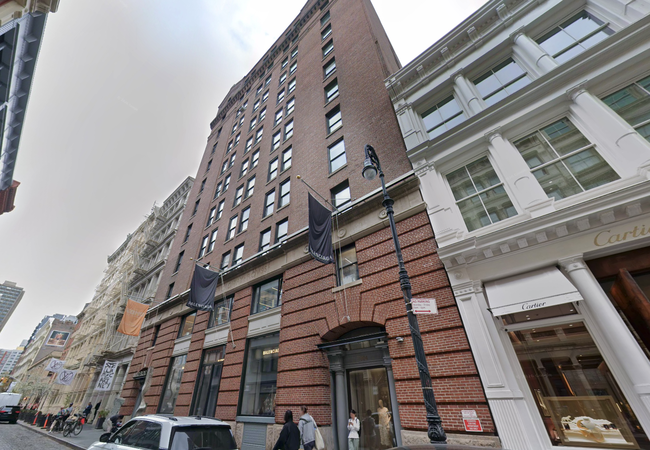 110 Greene St. in SoHo, which has a Balenciaga store on its ground floor.