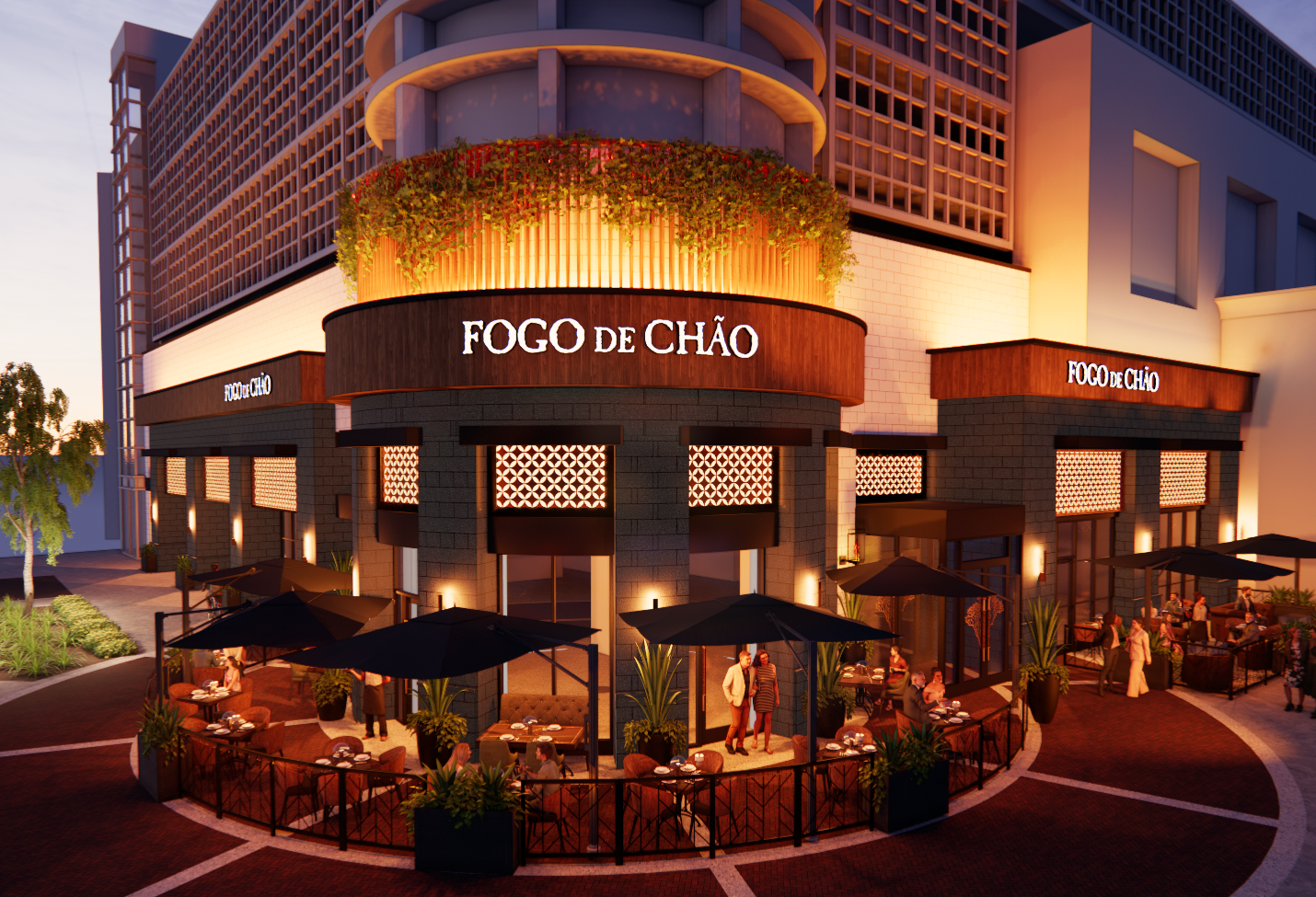 Diana Jacobson of Fogo de Chão's public relations firm Konnect Agency gave permission to use the rendering in an email to Adam Bednar and Jon Banister on Feb. 28, 2024.