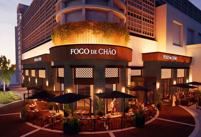Diana Jacobson of Fogo de Chão's public relations firm Konnect Agency gave permission to use the rendering in an email to Adam Bednar and Jon Banister on Feb. 28, 2024.