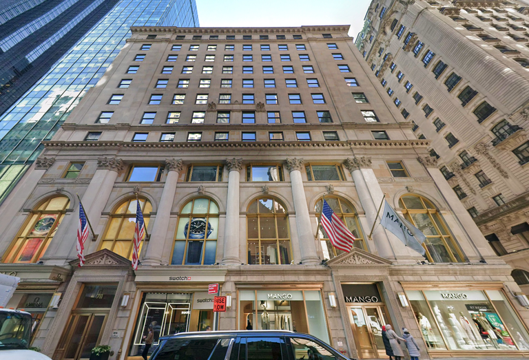 711 Fifth Ave., the building at the heart of the legal battle between its owner, Michael Shvo, and private club Core Club, which is based on the premises.