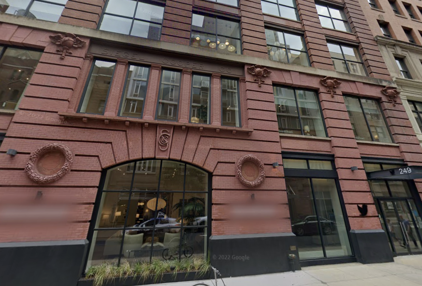 Columbia Property Trust's  245-249 West 17th St., where the social media platform known as X allegedly has not paid rent since Elon Musk's October 2022 takeover of the company.