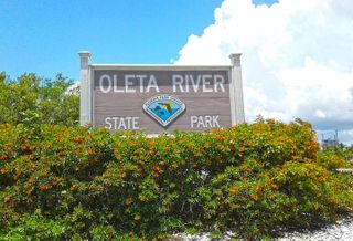 Oleta State Park Miami-Dade County Entrance Sign
