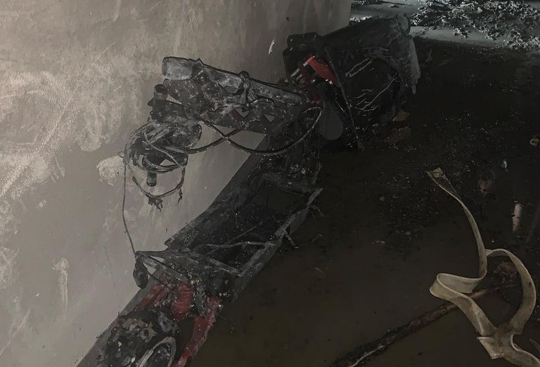 An electric scooter battery fire injured dozens in a Midtown East apartment building in November,