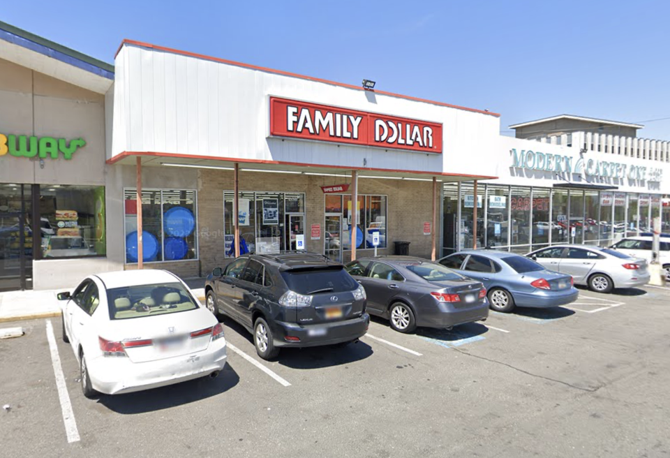 A Family Dollar at 4325 St Barnabas Road in Marlow Heights, Maryland.