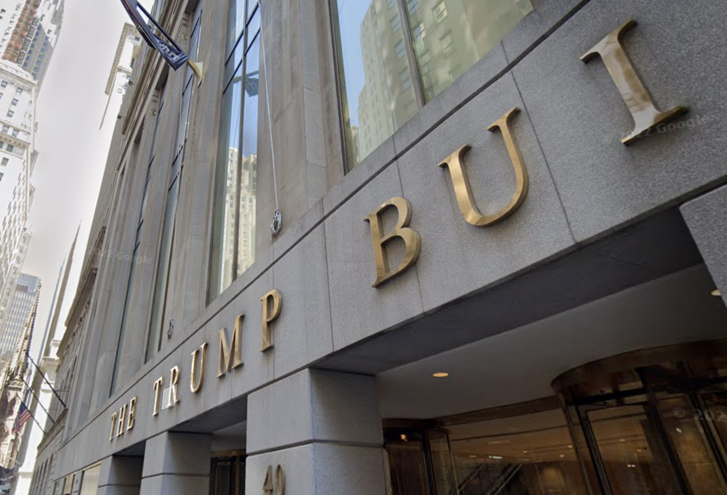 The Trump Organization's 40 Wall St. building in Manhattan's Financial District.