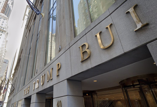 The Trump Organization's 40 Wall St. building in Manhattan's Financial District.