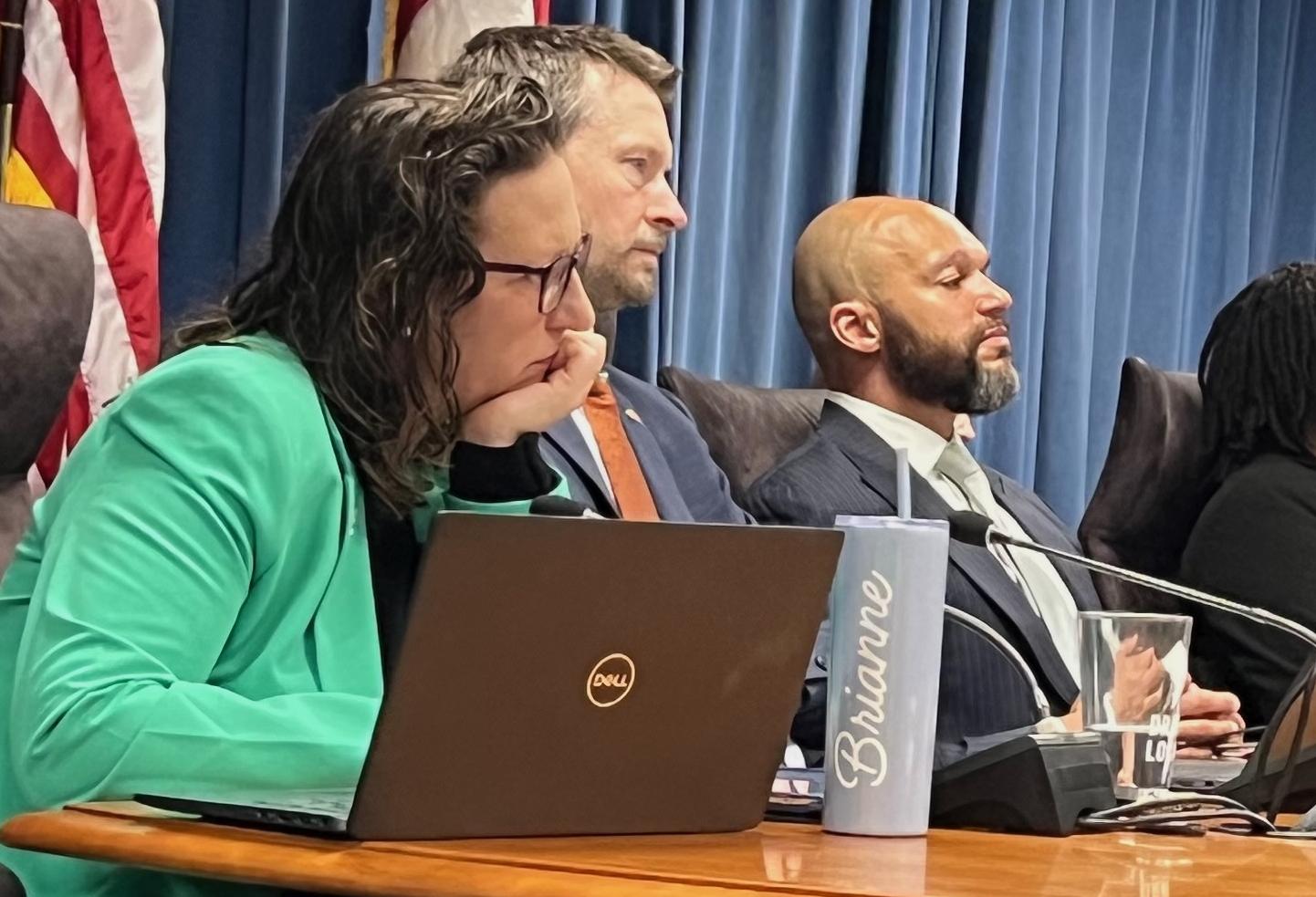 Council Members Brianne Nadeau, Charles Allen and Robert White are co-sponsors on a new bill to overhaul D.C.’s housing financing system. 