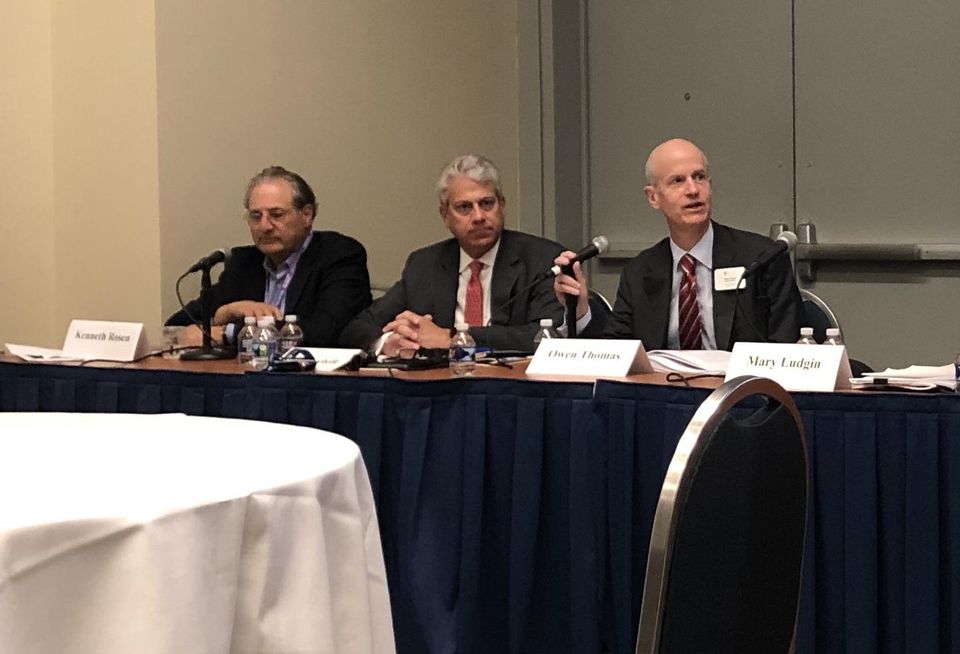 Rosen Consulting Group's Ken Rosen, PwC's Mitch Roschelle and Boston Properties' Owen Thomas