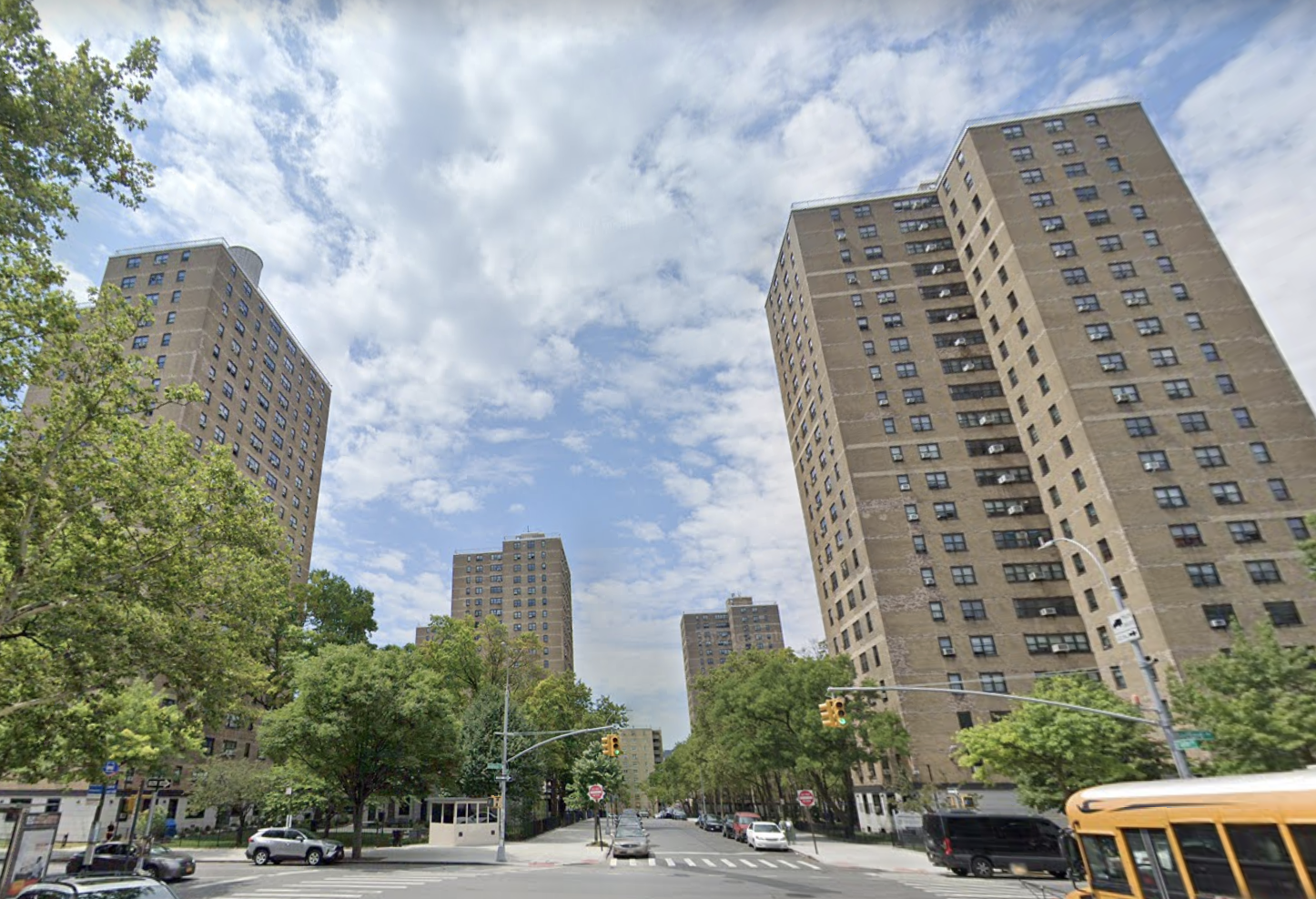 Independence Towers, a public housing project in Brooklyn where Omni New York was part of a team tapped to renovate and manage the towers.