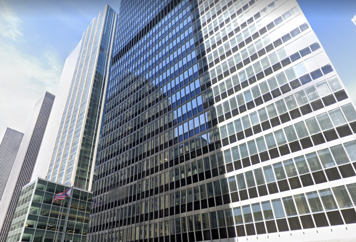 1285 Avenue of the Americas, one of the properties that RXR claims was covered by insurers against business interruptions owing to infectious disease outbreaks.