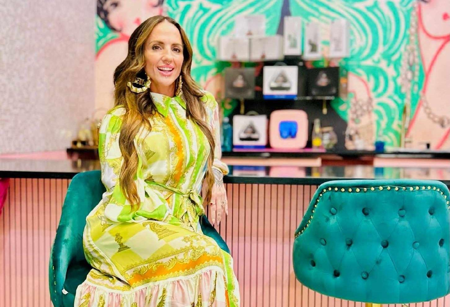 Brandi Townsend in her Cozy Cannabis store on 4th Street in Austin.