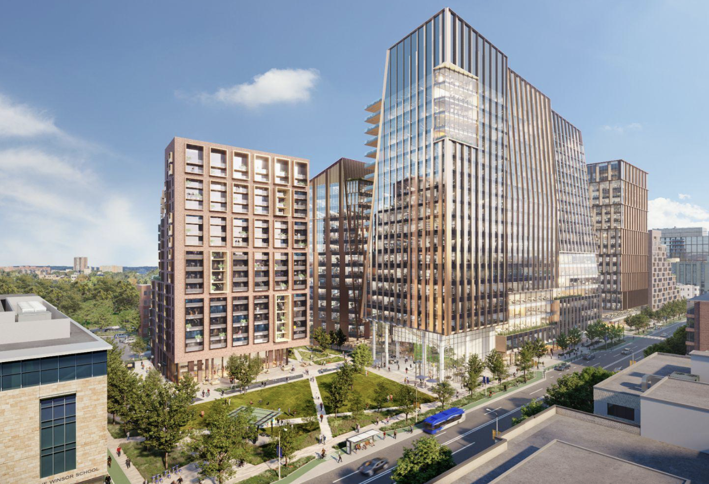 Skanska won final approvals for a 1.7M SF mixed-use development for Simmons University.