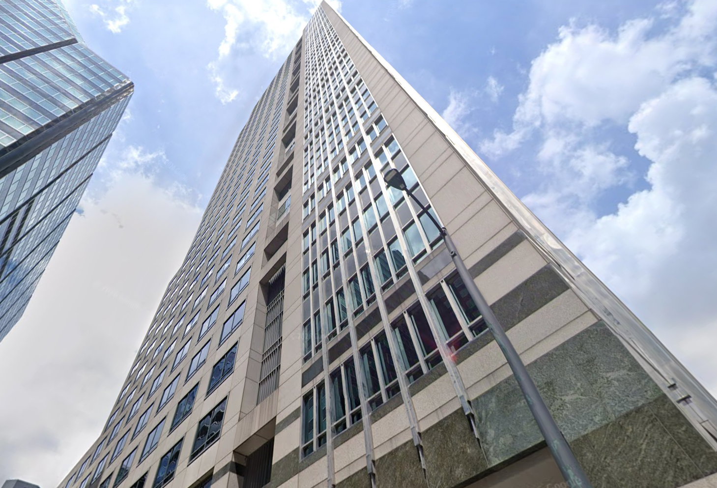 A street view of 500 W. Monroe St. in Chicago.