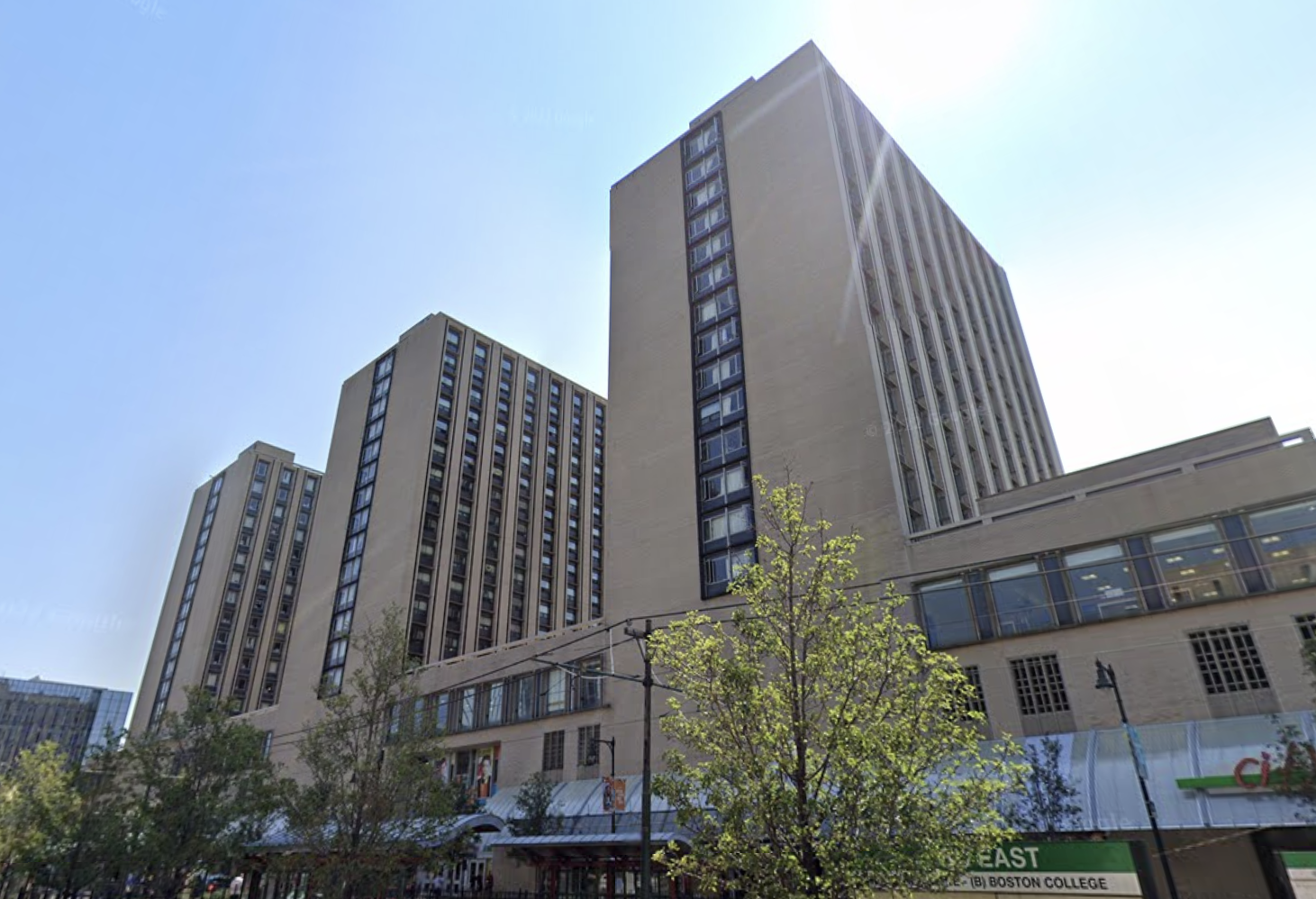 Boston University plans to renovate its Warren Towers student residence hall in the next decade.