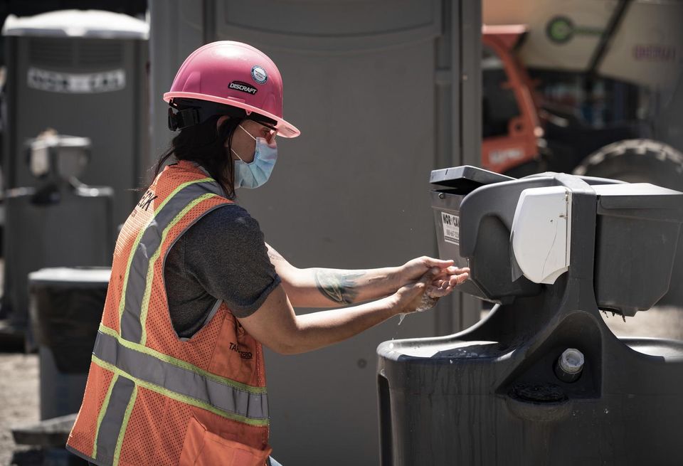Truebeck Industrial Road Sanitize Hand Construction
