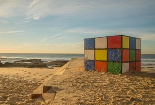 Rubiks Cube Beach For Illustration from Pixabay